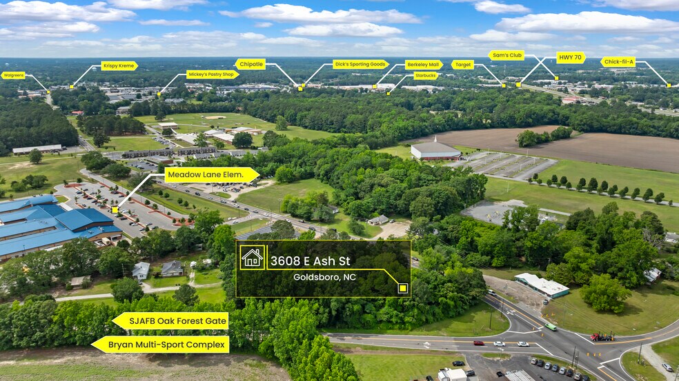 More Photos Of 3608 E Ash St, Goldsboro Land For Sale