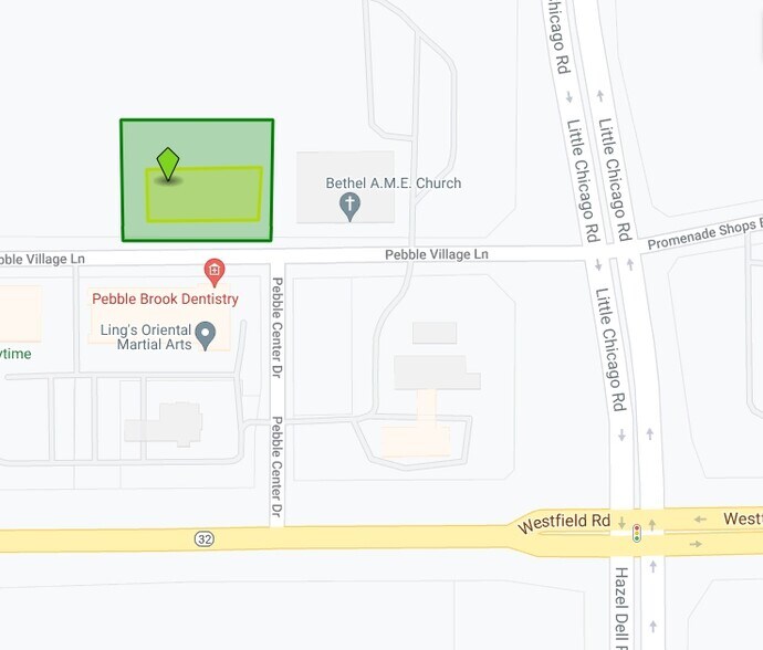 More Photos Of 5660 Pebble Village Ln, Noblesville Storefront For Lease