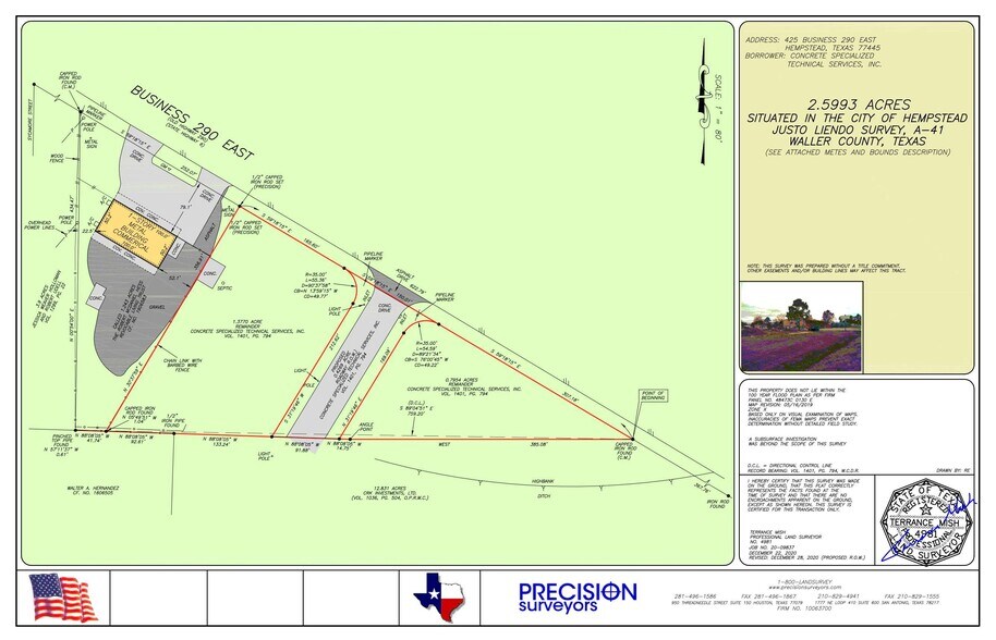 More Photos Of .79 AC BUS 290 Hwy, Hempstead Land For Sale