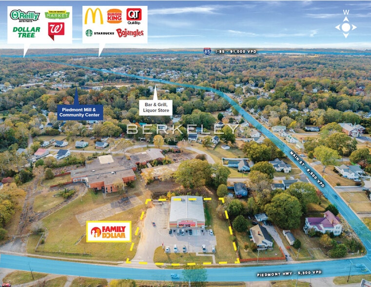 More Photos Of 10 S Piedmont Hwy, Piedmont General Retail For Sale