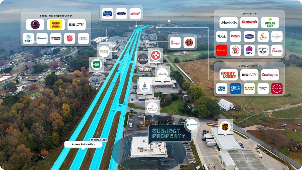 More Photos Of 1336 E Dixon Blvd, Shelby Freestanding For Sale