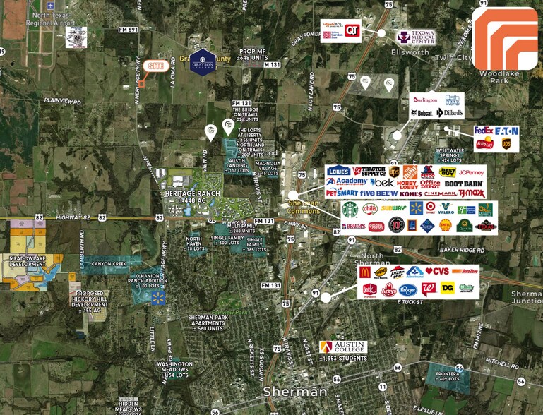 More Photos Of N Heritage Parkway, Sherman Land For Sale