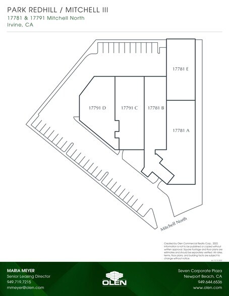More Photos Of 17781-17791 Mitchell Ave N, Irvine Light Distribution For Lease