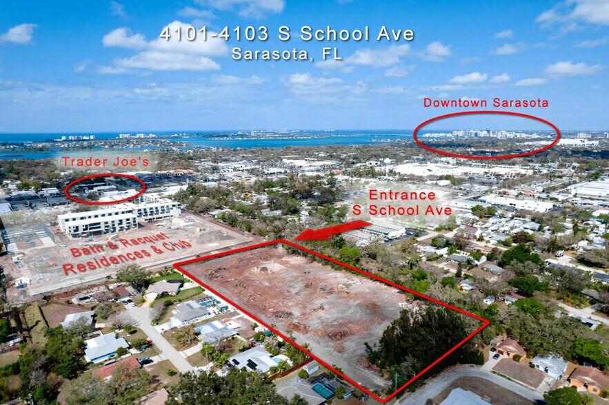 Primary Photo Of 4101-4103 S School Ave, Sarasota Land For Sale
