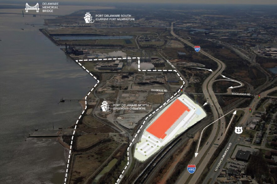 More Photos Of 120 Hay Rd, Wilmington Land For Lease