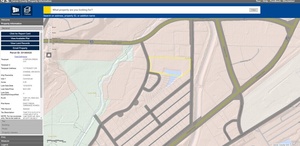More Photos Of XXX Old Audubon Rd, Chaska Land For Sale