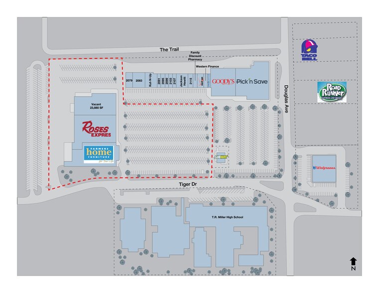 More Photos Of 2041 Douglas Ave, Brewton Supermarket For Lease