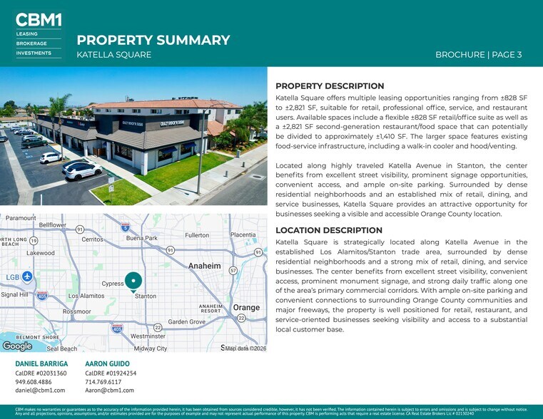 More Photos Of 7129-7159 Katella Ave, Stanton Unknown For Lease