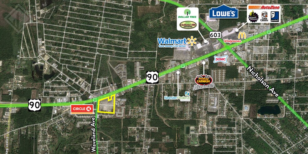 More Photos Of 709 US-90, Waveland Land For Sale