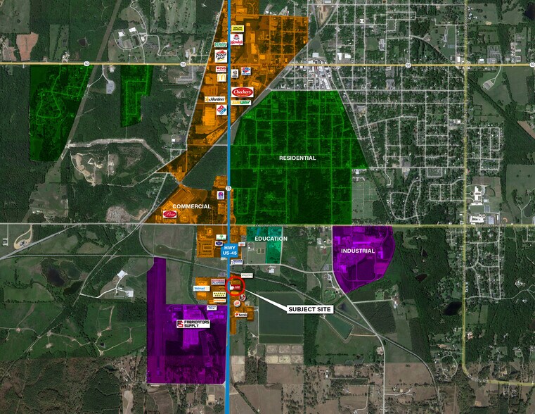 More Photos Of 5556 US-45 ALT, West Point Land For Lease
