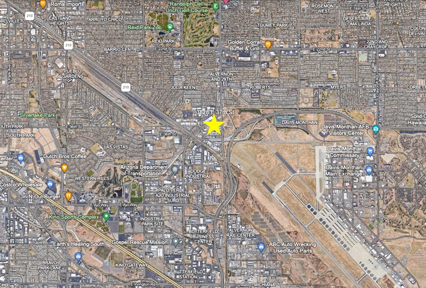 More Photos Of 3826-3830 E 37th St, Tucson Warehouse For Sale