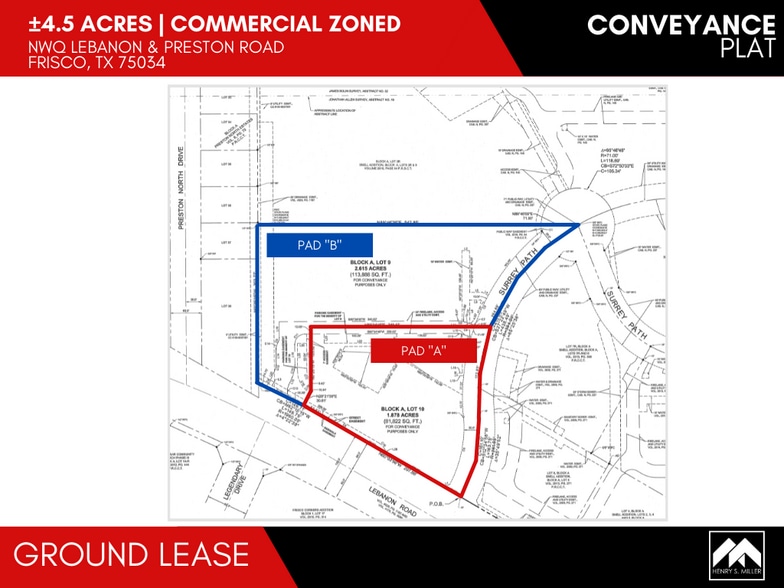 More Photos Of NWQ Lebanon & Preston Rd Rd, Frisco Land For Lease