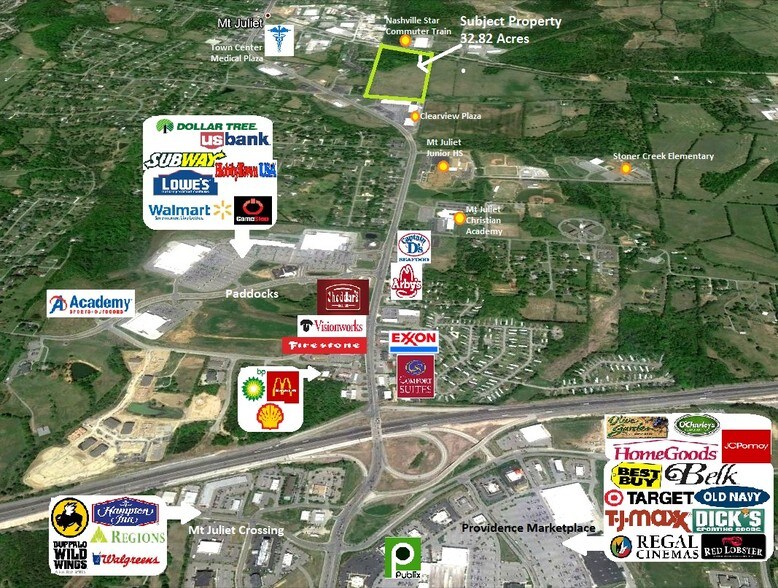More Photos Of E Division Street And Old Lebanon Dirt Rd, Mount Juliet Land For Sale