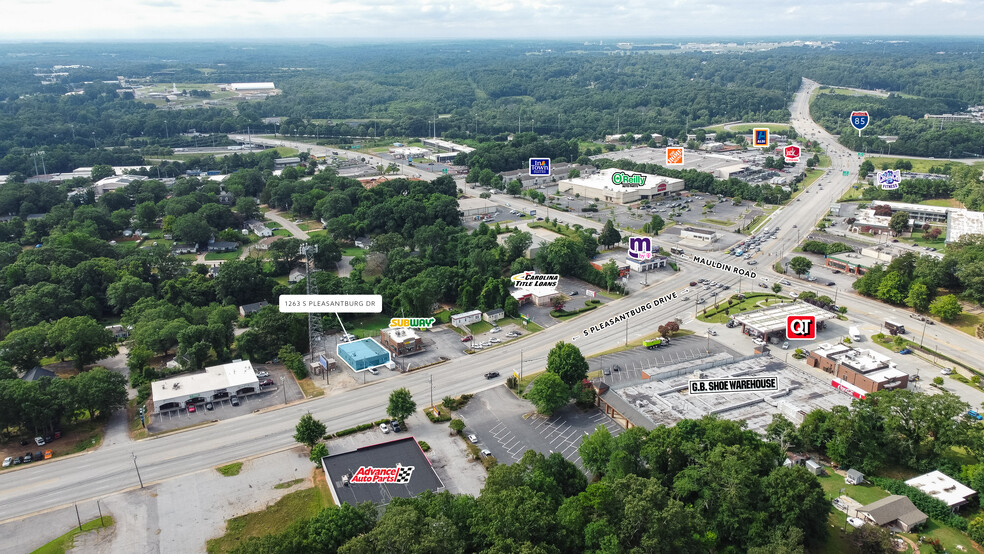 Primary Photo Of 1263 S Pleasantburg Dr, Greenville Storefront Retail Office For Lease