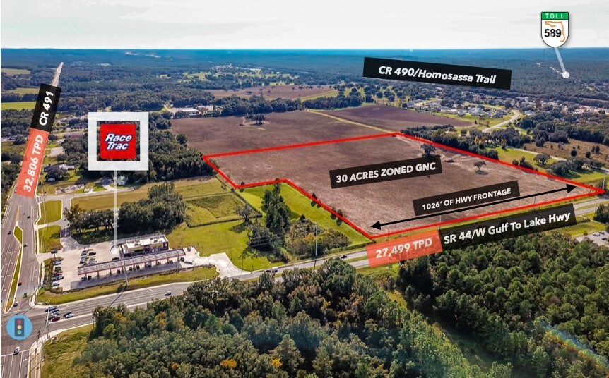 More Photos Of 3440 W Gulf To Lake Hwy, Lecanto Land For Lease