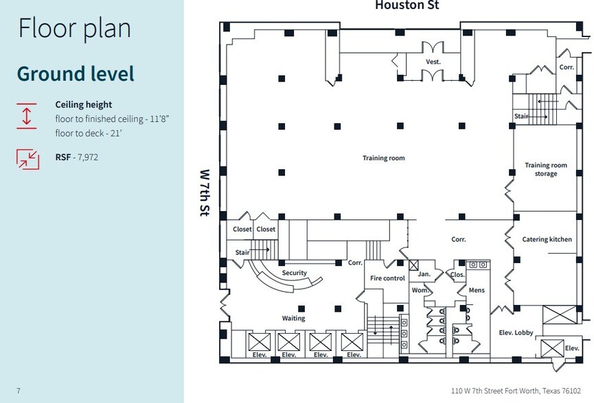More Photos Of 110 W 7th St, Fort Worth Office Residential For Sale