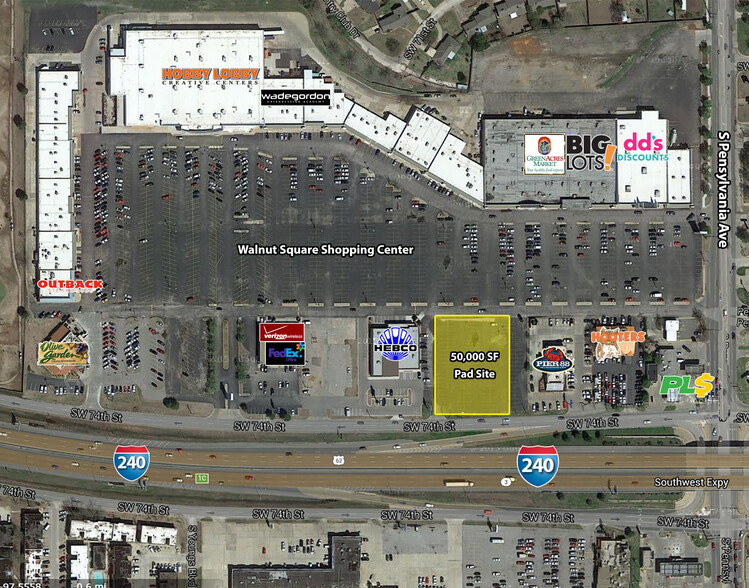 Primary Photo Of 2201 W I-240 Rd, Oklahoma City Land For Lease