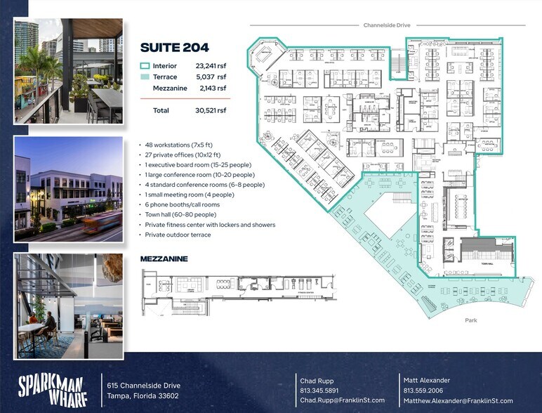 More Photos Of 615 Channelside Dr, Tampa Office Residential For Lease