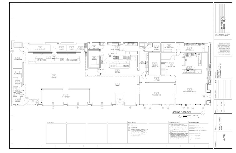 More Photos Of 1000 S Olive St, Los Angeles Restaurant For Lease