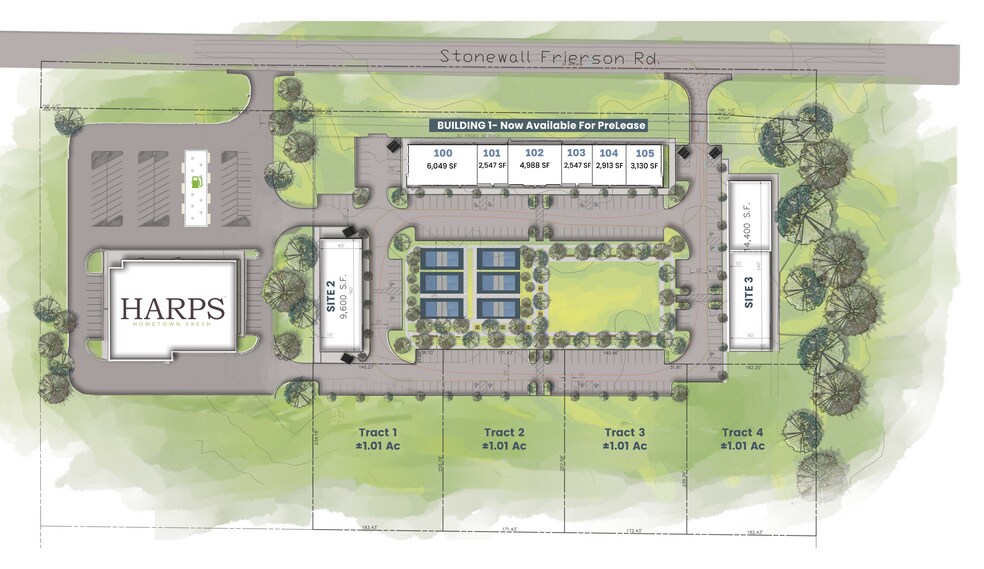 More Photos Of 4755 Stonewall-Frierson Road, Stonewall, Ln, Stonewall General Retail For Lease