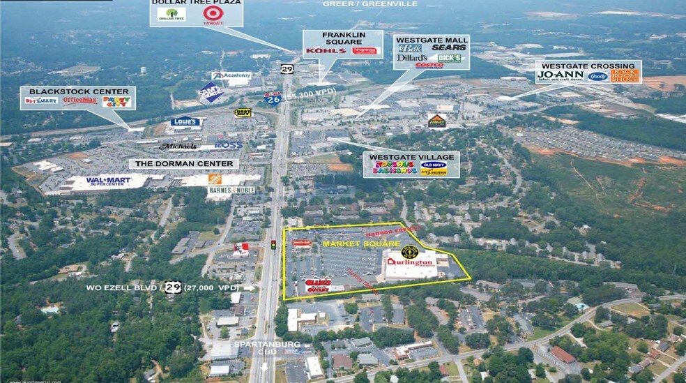 More Photos Of 1450 W Wo Ezell Blvd, Spartanburg Freestanding For Lease