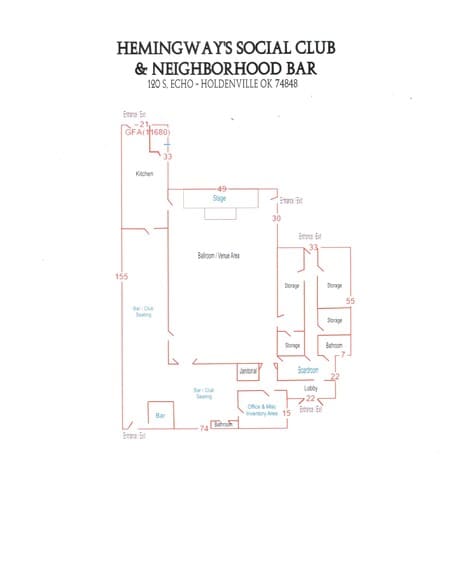 More Photos Of 120 S Echo St, Holdenville Bar For Sale