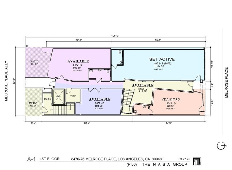 More Photos Of 8472 Melrose Pl, West Hollywood Storefront Retail Office For Lease