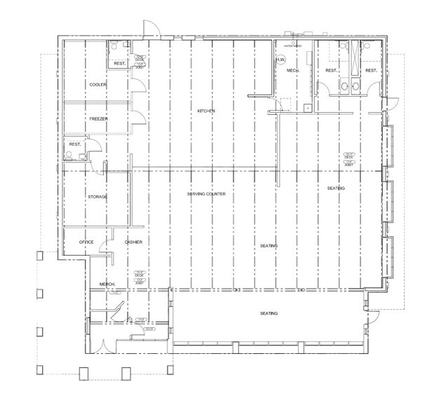 More Photos Of 8210 Merriman Rd, Romulus Restaurant For Lease