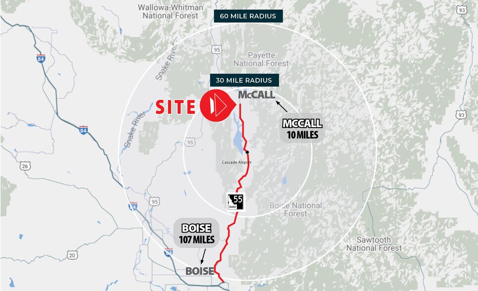 More Photos Of Mountain, McCall Land For Sale
