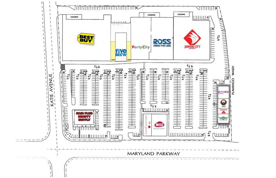 More Photos Of 3810-3870 S Maryland Pky, Las Vegas Unknown For Lease