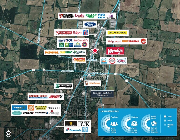 More Photos Of 802 Highway 51 N, Covington Fast Food For Sale