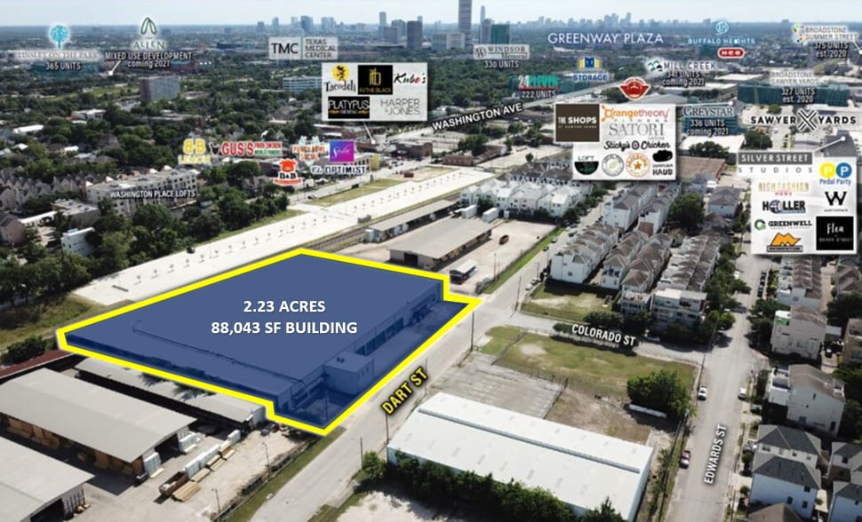 More Photos Of 1615 Dart St, Houston Warehouse For Sale