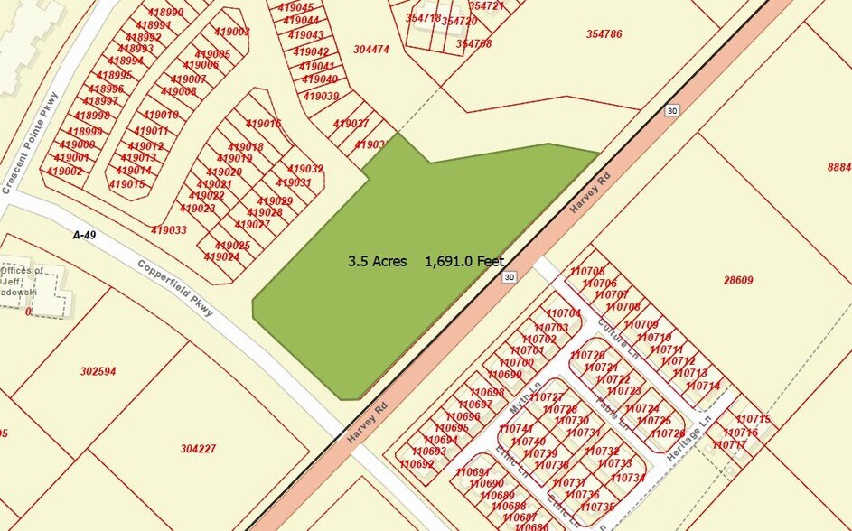 More Photos Of 3505 Harvey, College Station Land For Sale