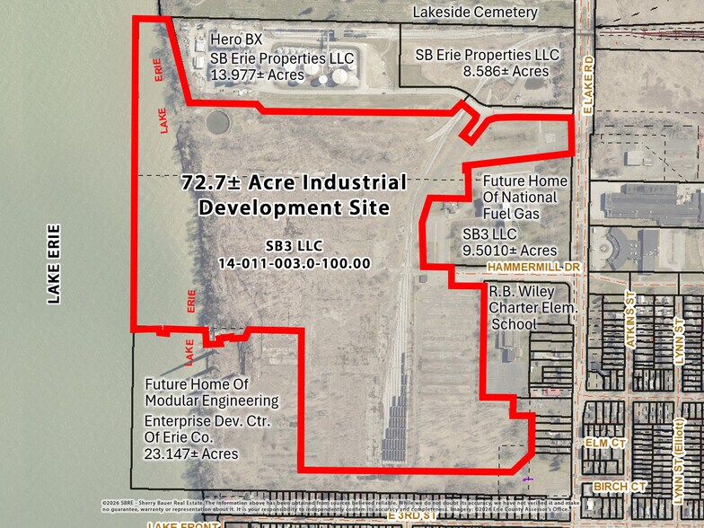 Primary Photo Of 1670 E Lake Rd, Erie Land For Sale