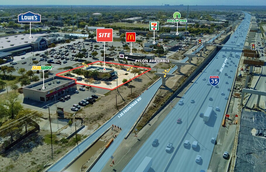 More Photos Of 11722 N IH-35, San Antonio Restaurant For Lease