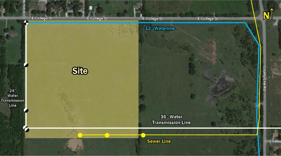 More Photos Of E 1525 E College St, Broken Arrow Land For Sale