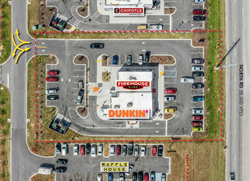 More Photos Of 133 & 135 Magnolia Village Pkwy, Orangeburg Fast Food For Sale