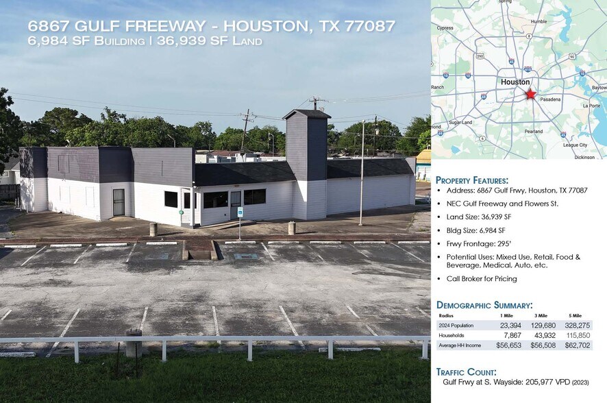 More Photos Of 6867 Gulf Fwy, Houston Restaurant For Sale