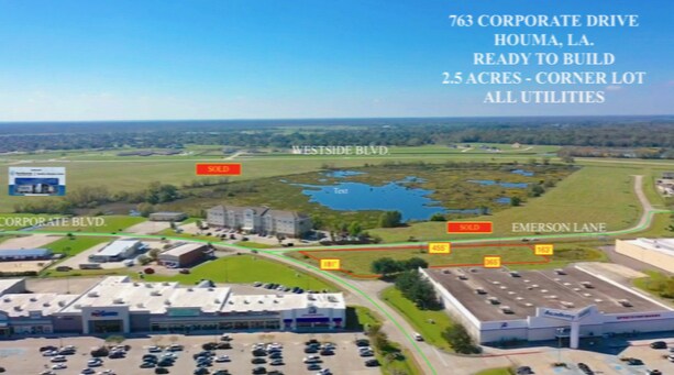 Primary Photo Of 763 Corporate Dr, Houma Land For Sale
