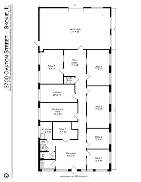 More Photos Of 3700 Oakton St, Skokie Flex For Sale