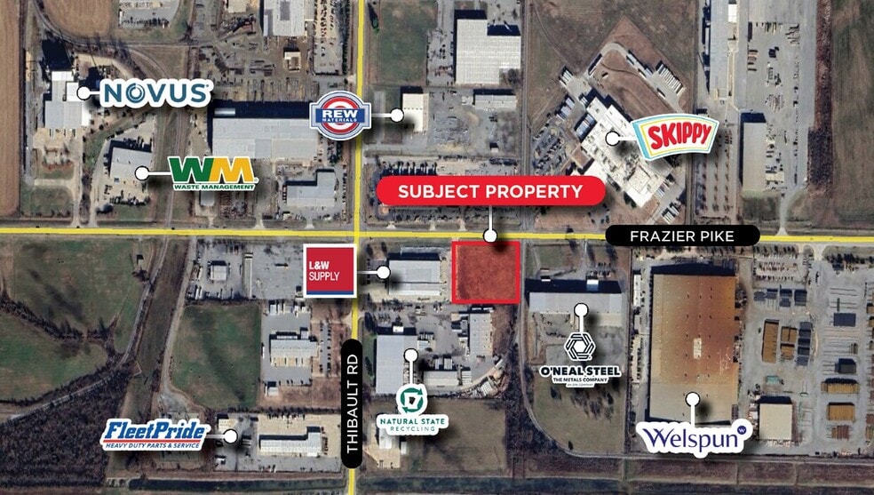 Primary Photo Of 8423 Frazier Pike, Little Rock Industrial For Lease