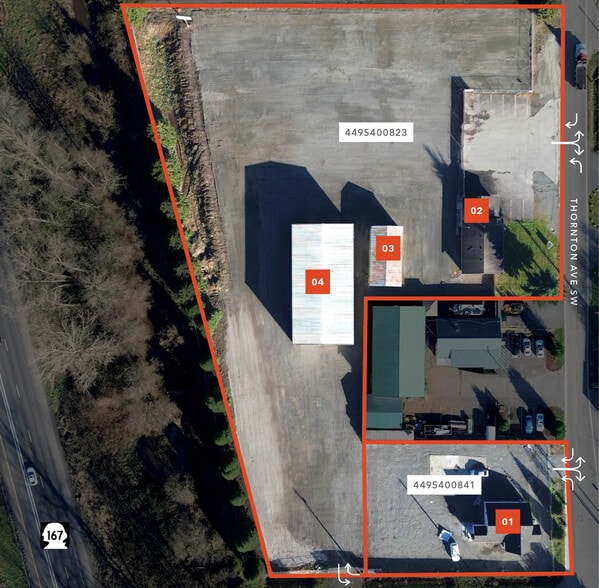 More Photos Of 1550 Thornton Ave SW, Pacific Contractor Storage Yard For Sale