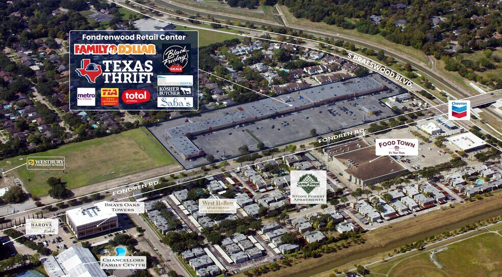 More Photos Of 9700-9950 Fondren Rd, Houston Unknown For Lease