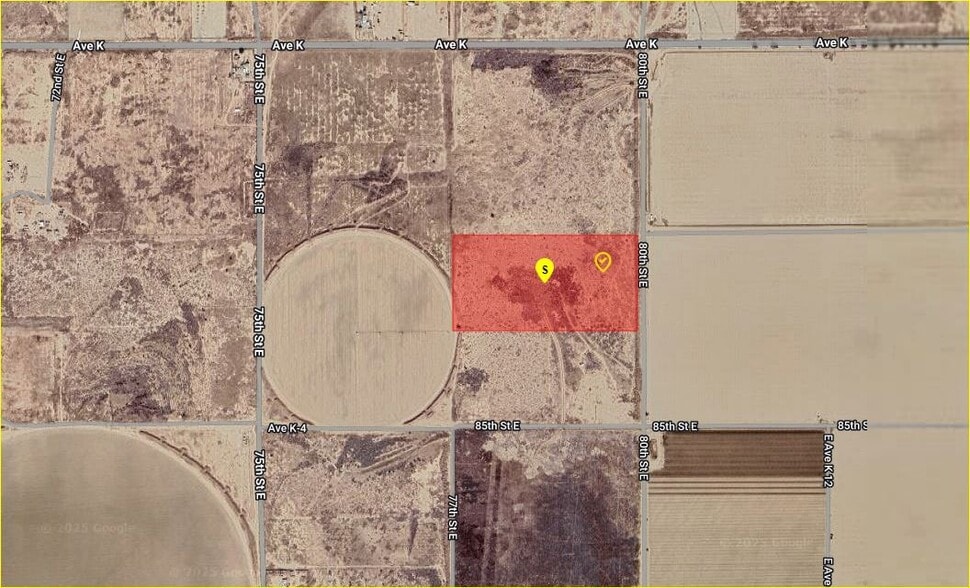 More Photos Of 80th St E & K-4 ave, Lancaster Land For Sale