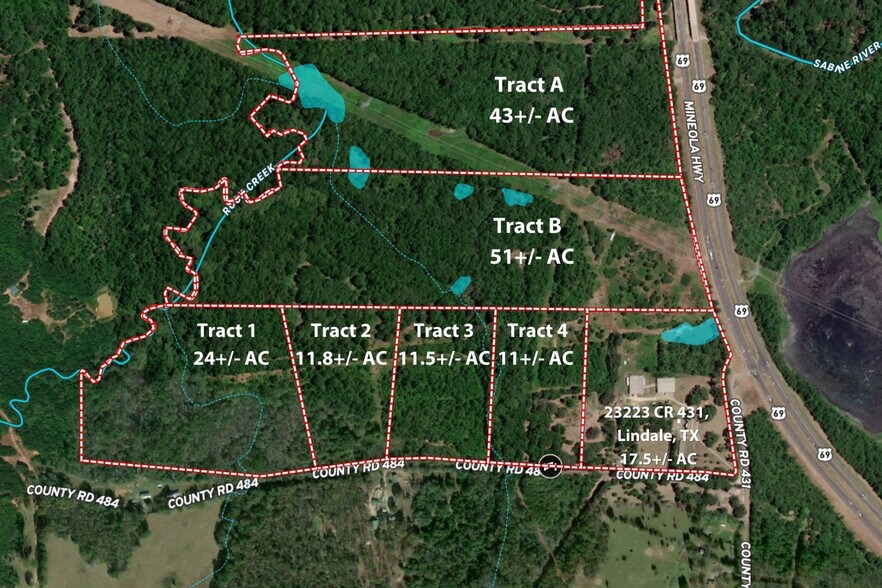More Photos Of Tract B Hwy 69 hwy, Mineola Land For Sale