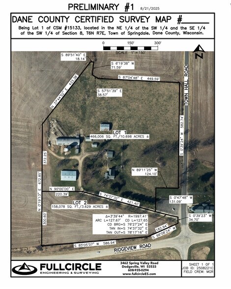 More Photos Of 2749 Town Hall Rd, Mount Horeb Land For Sale