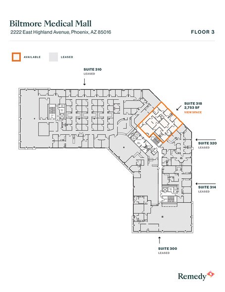 More Photos Of 2222 E Highland Ave, Phoenix Medical For Lease