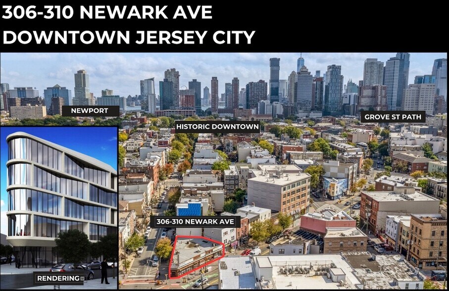 Primary Photo Of 306-310 Newark Ave, Jersey City Land For Sale