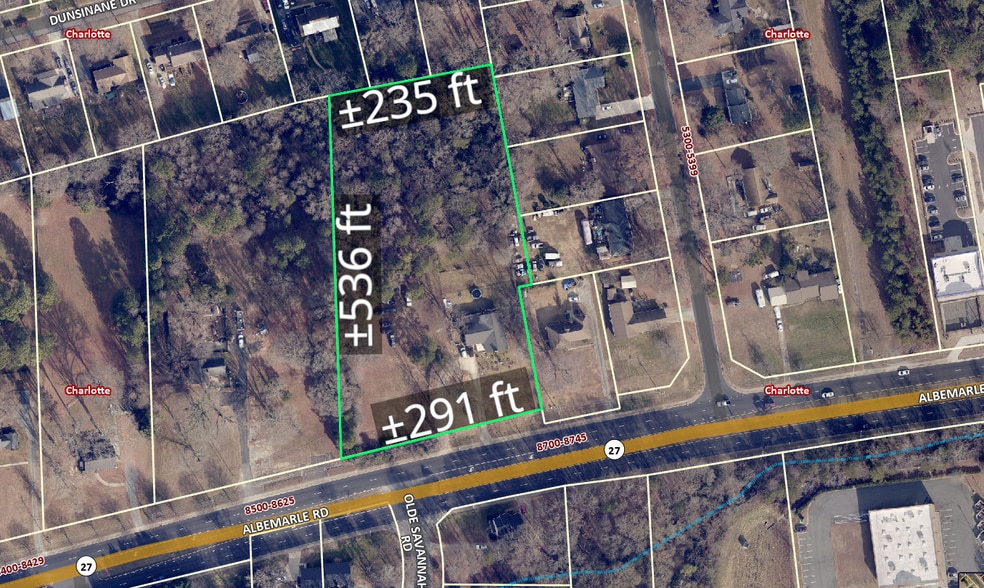 More Photos Of 8705 Albemarle Rd, Charlotte Land For Sale