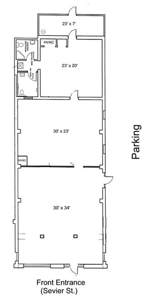 More Photos Of 12 Sevier St, Greenville Freestanding For Lease